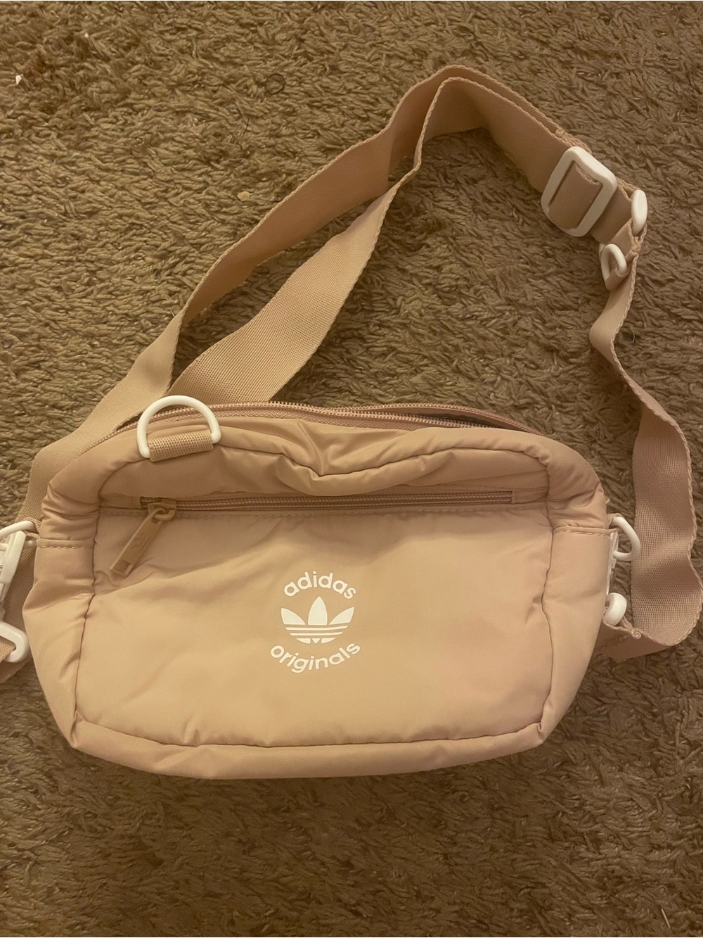 adidas blush pink small crossbody bag